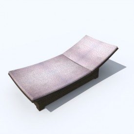 DEDON spa beach chair 3D Object | FREE Artlantis Objects Download